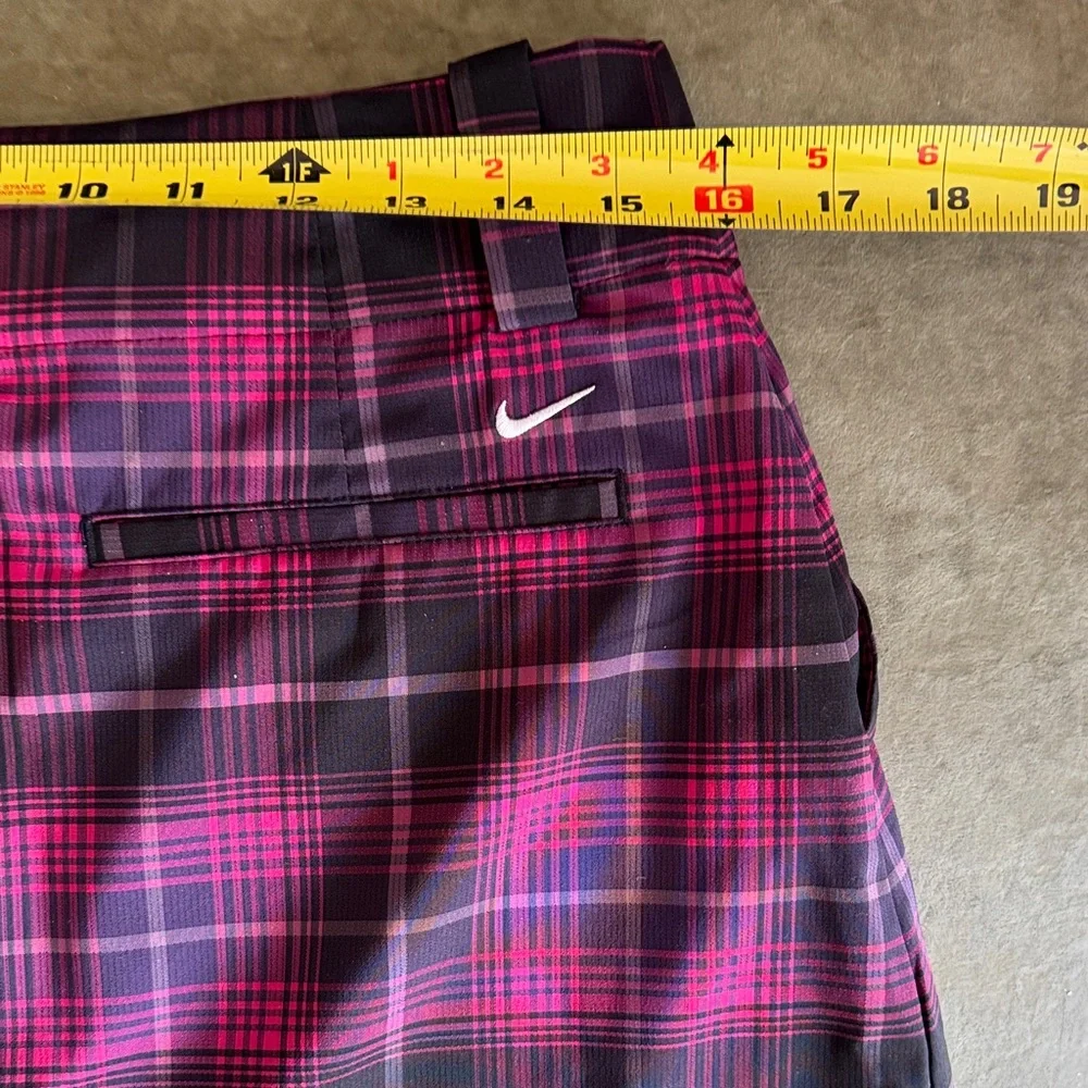 Nike Pink and Black Plaid Mini Skirt - Picture 4 of 7
